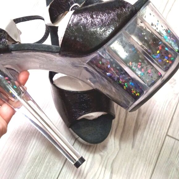 (C-3581) Ellie Shoes Women's 709-zenya Heeled Sandal Sz 7 - Picture 9 of 12